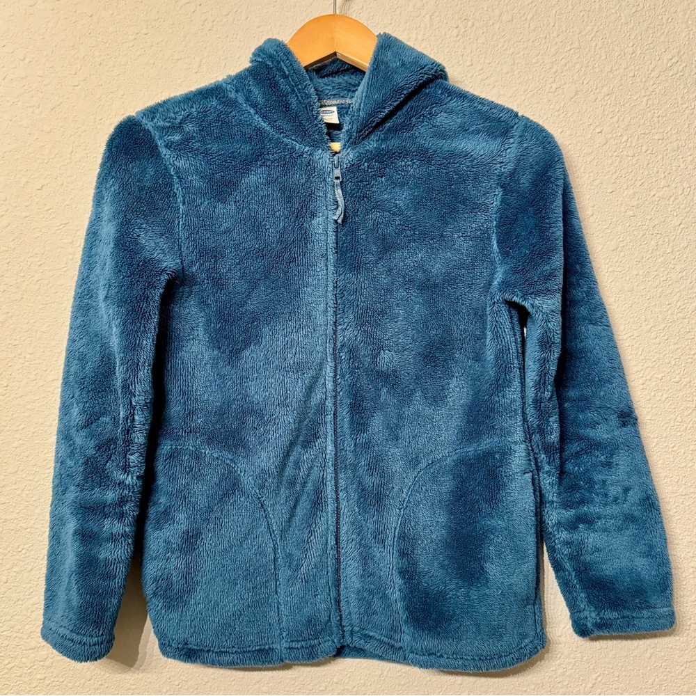 Girls Old Navy Fleece Full Zip Hooded Size XL 14